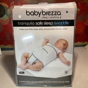 Baby Brezza Safe Sleep Swaddle Blanket Crib Safety Newborn Infants Anti-rollover